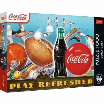 TREFL PUZZLE Pusle - 1000 Premium Plus - Coca-Cola: A Moment of Refreshment - Trefl 12101