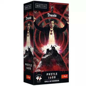 TREFL PUZZLE Puzzle - 1000 – Premium Plus – Hall of Horror: Dracula – Trefl 12109
