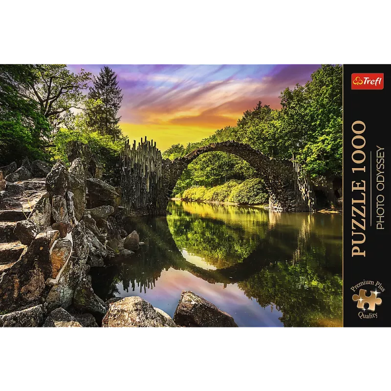 TREFL PUZZLE Puzzle – 1000 Premium Plus Rakotzbrücke in Kromlau, Saksamaa Trefl 10811