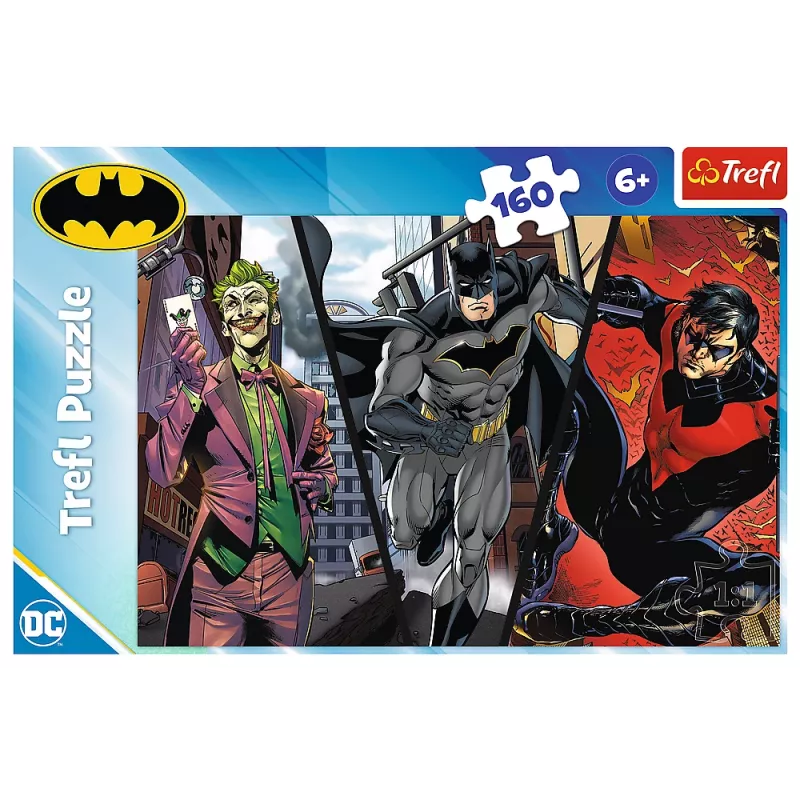 TREFL PUZZLE Pusle - 160 - Batman tegevusvalmis - Warner Batman 15425