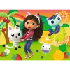 TREFL PUZZLE Pusle - 20 miniMaxi - Värviline päev Gabbyga - Trefl 56041
