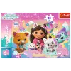TREFL PUZZLE Pusle – 24 Maxi – Gabby's Cat World – Trefl 14381