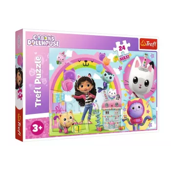 TREFL PUZZLE Pusle 24 tk. Maxi Rõõmus Gabi Trefl 14353