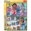 TREFL PUZZLE Pusle - 2x200 - Stitchi rõõmus elu - Disney Lilo ja Stitch 13334