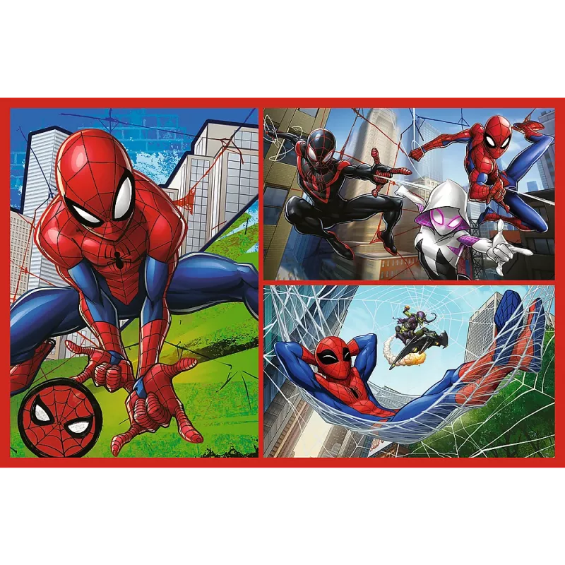 TREFL PUZZLE Puzzle - 2x70 - Spider Stories - Disney Marvel Spiderman Trefl 34443