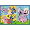 TREFL PUZZLE Puzzle 2x70 There's no boredom with Stitch Disney Lilo Stitch Trefl 34444
