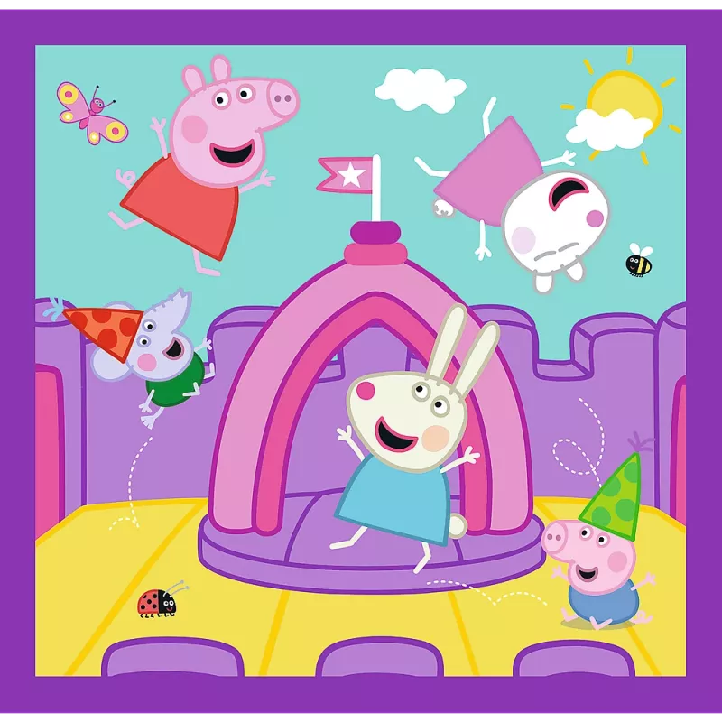 TREFL PUZZLE Puzzle - 3 in 1 - Peppa Sigade Harjumused Trefl 34893
