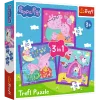TREFL PUZZLE Puzzle - 3 in 1 - Peppa Sigade Harjumused Trefl 34893