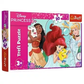 TREFL PUZZLE Pusle - 30 - Beautiful and Brave - Disney Printsess - Trefl 18323