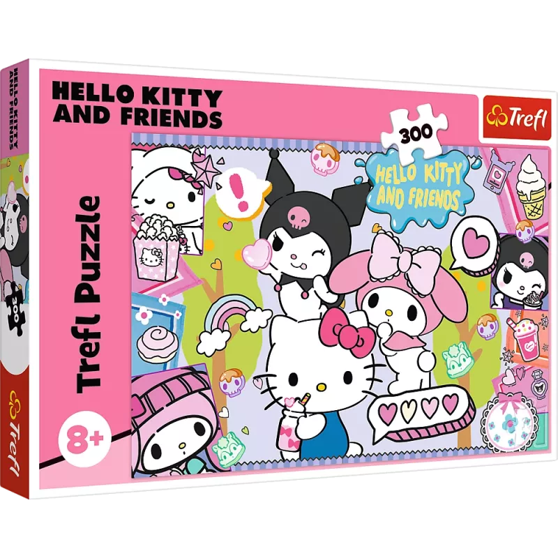 TREFL PUZZLE Puzzle 300 - Crazy Trio - Hello Kitty