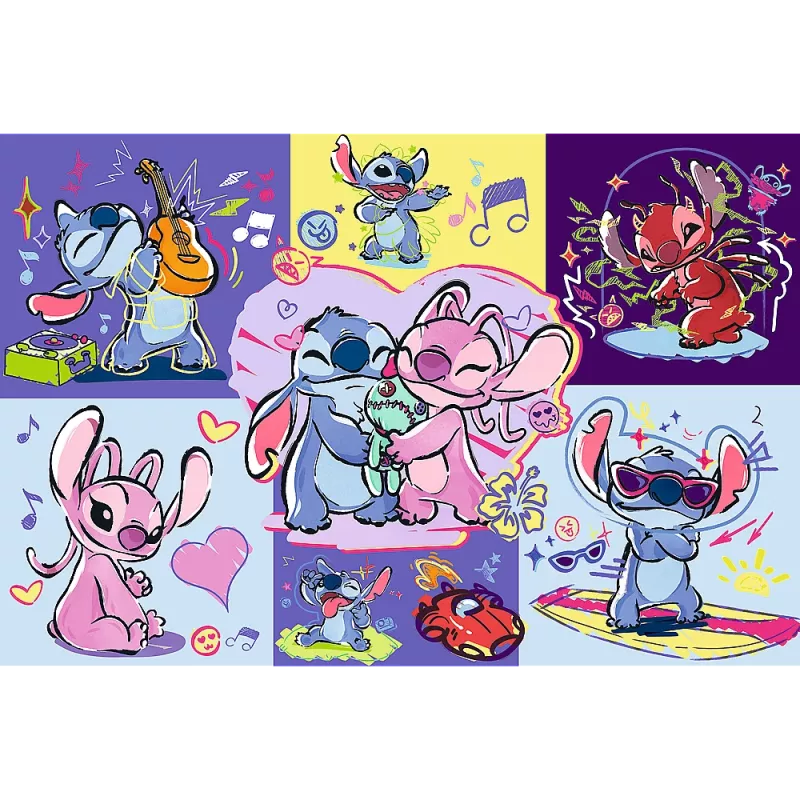 TREFL PUZZLE Pusle – 300 tükki – Spirited Stitch – Disney Lilo ja Stitch Trefl 23033