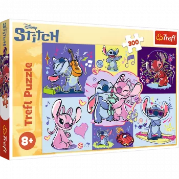 TREFL PUZZLE Pusle – 300 tükki – Spirited Stitch – Disney Lilo ja Stitch Trefl 23033