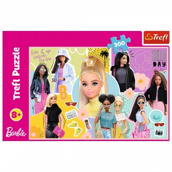 TREFL PUZZLE Pusle - 300 - Your Favorite Barbie - Mattel, Barbie 23025