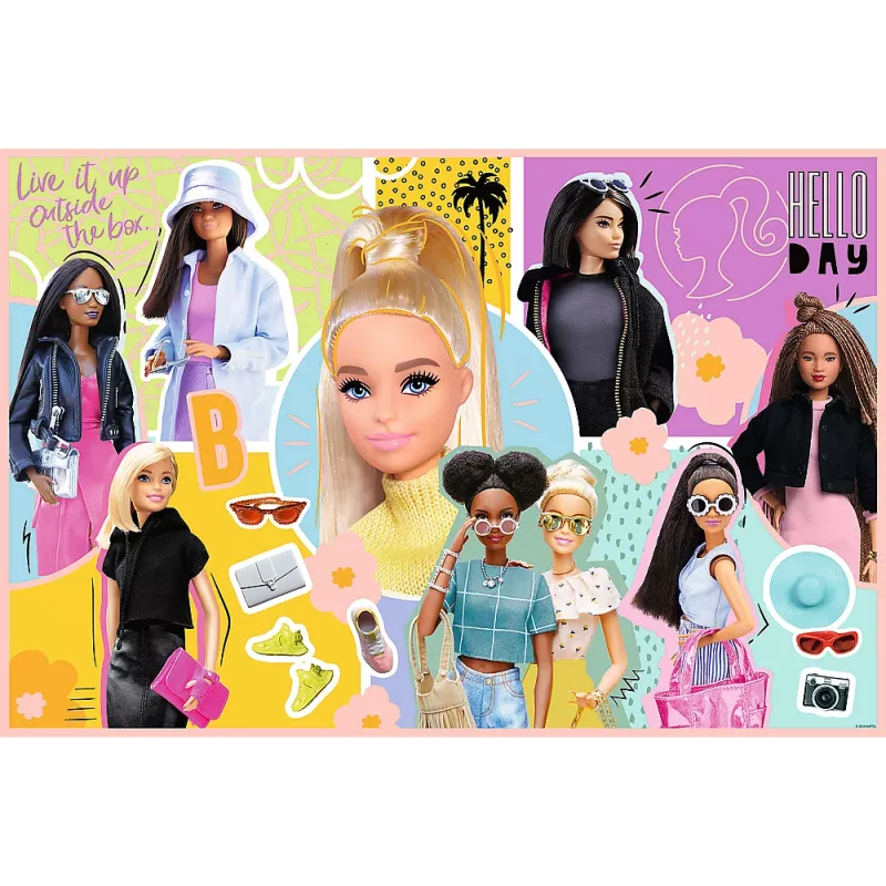 TREFL PUZZLE Pusle - 300 - Your Favorite Barbie - Mattel, Barbie 23025