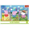 TREFL PUZZLE Pusle - 3x50 - The Power of Friendship / Peppa Pig Mix 70% 34877