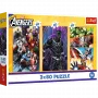 TREFL PUZZLE Pusle - 3x80 - Days full of action - Disney Marvel The Avengers Trefl 34883