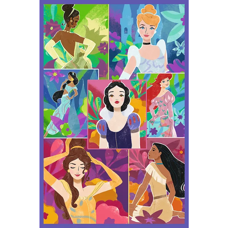 TREFL PUZZLE Puzzle - 3x80 - Princess friends - Disney Princess Trefl 34884