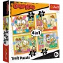 TREFL PUZZLE Pusle 4-in-1 – Garfield Loves Lasagna – Trefl 34673