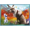 TREFL PUZZLE Pusle - 4in1 (12, 15, 20, 24) - The Amazing World of Frozen - Trefl 34381