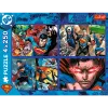 TREFL PUZZLE Pusle - 4x250 - Superman's Courage - Warner Superman Trefl 13340