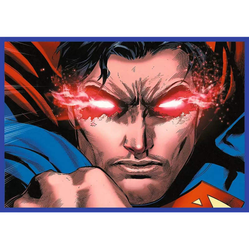 TREFL PUZZLE Pusle - 4x250 - Superman's Courage - Warner Superman Trefl 13340