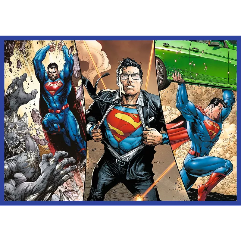 TREFL PUZZLE Pusle - 4x250 - Superman's Courage - Warner Superman Trefl 13340