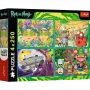 TREFL PUZZLE Pusle - 4x250 - The Crazy World of Rick and Morty - Warner Rick and Morty Trefl 13338