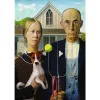 TREFL PUZZLE Pusle - 500 - American Gothic: Dog Edition Trefl 37526