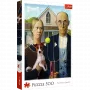 TREFL PUZZLE Pusle - 500 - American Gothic: Dog Edition Trefl 37526