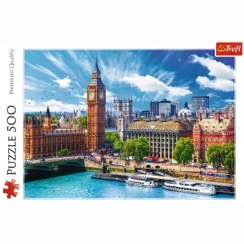 TREFL PUZZLE Puzzle 500 tk. Päikeseline London - Trefl 37329