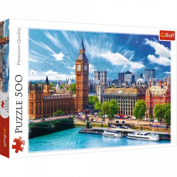 TREFL PUZZLE Puzzle 500 tk. Päikeseline London - Trefl 37329