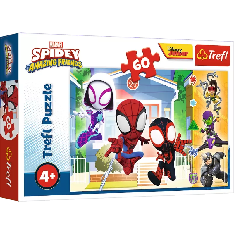 TREFL PUZZLE Pusle - 60 - Spidey maailmas Trefl 17371