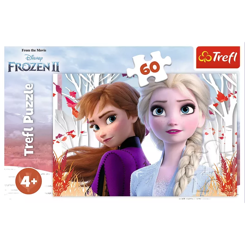 TREFL PUZZLE Puzzle 60 The Magic World of Anna and Elsa