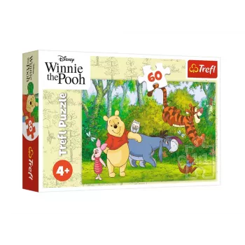 TREFL PUZZLE Pusle 60 Yummy Honey Disney Winnie the Pooh Trefl 17411