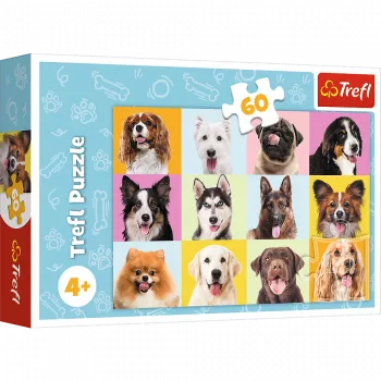 TREFL PUZZLE Pusled - 60 - Armsad kutsikad