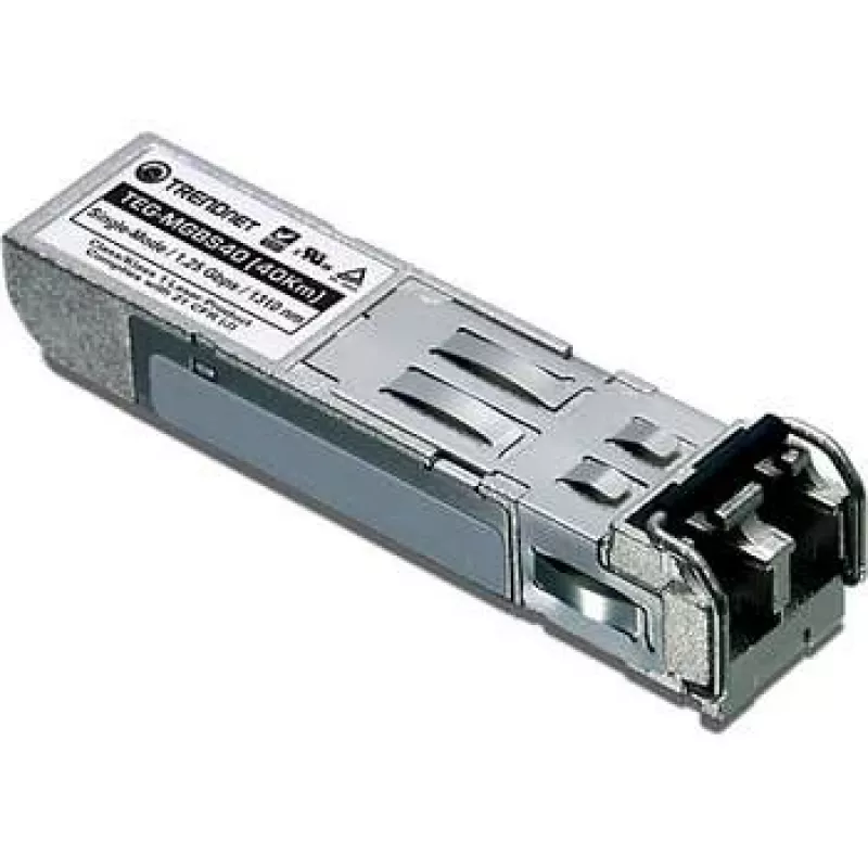 TRENDnet TEG-MGBS40 1000Base-LX SFP transiiveri moodul, LC Duplex, 40km, 1310nm, ühemoodiline