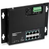 TRENDnet TI-PG102F tööstuslik 8-pordiline Gigabit PoE+ kommutaator (240W, DIN-liist, IP30, ventilaatorita)