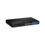 TRENDnet TPE-204US 20-porti Gigabit Web Smart UPoE kommutaator, 370W PoE eelarve, 8 UPoE porti, 19 inch rackmount
