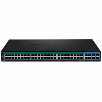TRENDnet TPE-5240WS 48-porti Gigabit PoE+ nutikas hallatav lüliti koos 4 SFP üleslingiga, 740W PoE eelarve, 104Gbps võimsus, 1U rackmount