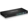TRENDnet TPE-TG182F 18-porti Gigabit suure võimsusega PoE+ lüliti, 16 PoE+ porti, 240W eelarve, 2 üleslinki, rackmount