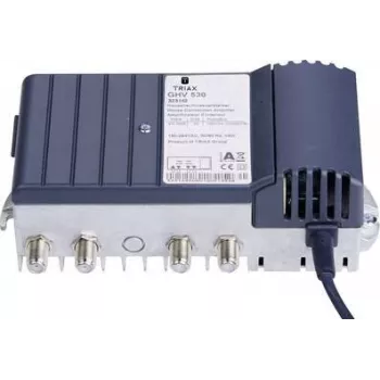 TRIAX GHV 530 BK hoone sisendvõimendi 20 dB pärisuunaline võimendus GHV 30E jaoks 323142
