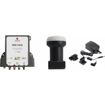 TRIAX OTX1310KIT optiline saatja OTX 1310 koos lairiba LNB-ga TWB 40 307785
