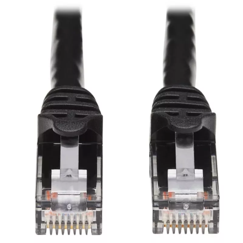 Tripp Lite N261-025-BK Cat6a 10G Snagless UTP Ethernet Cable (RJ45 M/M) - Black 25 ft