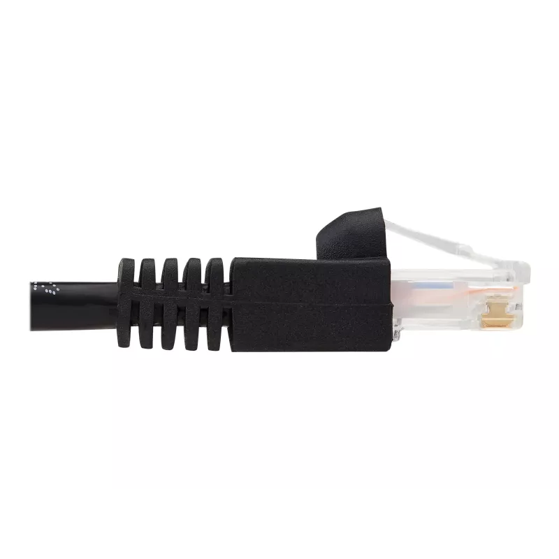Tripp Lite N261-025-BK Cat6a 10G Snagless UTP Ethernet Cable (RJ45 M/M) - Black 25 ft