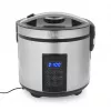 Tristar RK-6138 Digitaalne riisi- ja aurukeedukauss, 1,5 L, 500 W, roostevaba teras ja plast, must