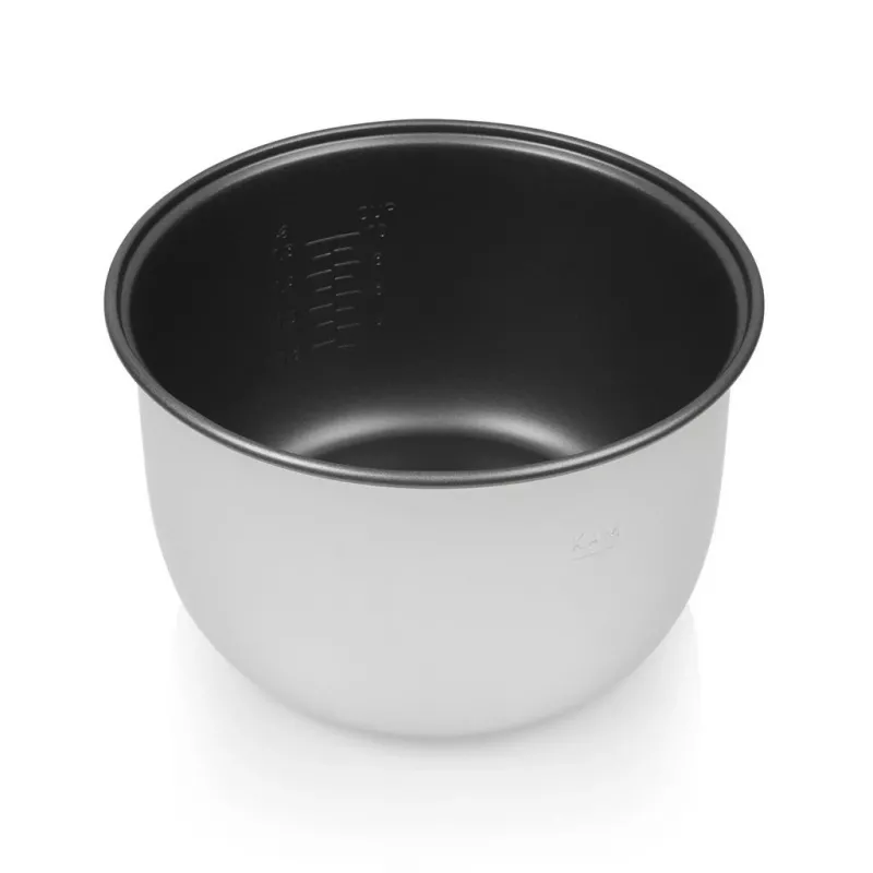 Tristar RK-6138 Digitaalne riisi- ja aurukeedukauss, 1,5 L, 500 W, roostevaba teras ja plast, must