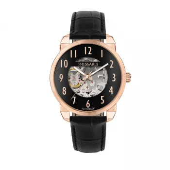 Trussardi meeste T-Evolution kvartskell R2421154001 40mm sinise numbrilaud ja roostevaba teras