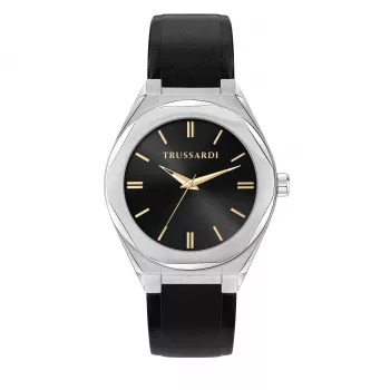 Trussardi meeste käekell R2451156001 42mm roostevabast terasest sinise numbrilauaga Milani käevõruga