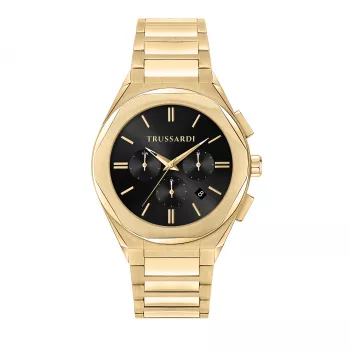 Trussardi meeste käekell R2453156001 44mm roostevabast terasest sinise sihverplaadiga