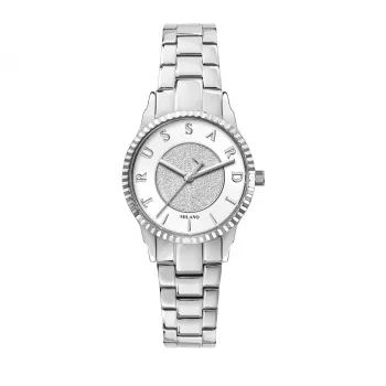 Trussardi T-Light naiste käekell R2453144502 32mm hõbedane roostevaba teras